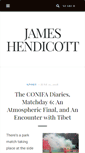 Mobile Screenshot of hendicottwriting.com